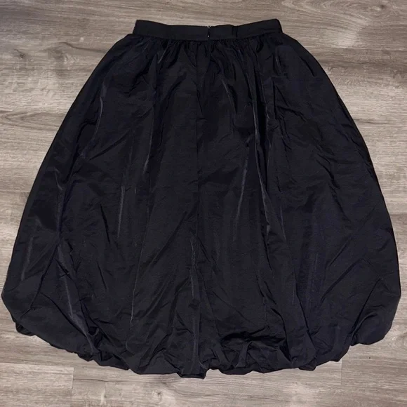 NWOT Endless Rose Black Bubble Midi Skirt - Picture 6 of 9
